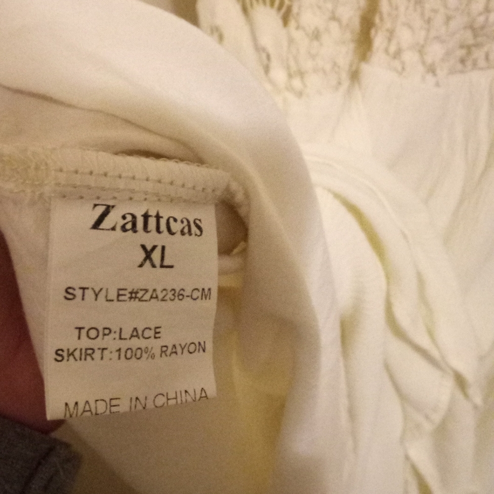 Zattcas XL creamy white